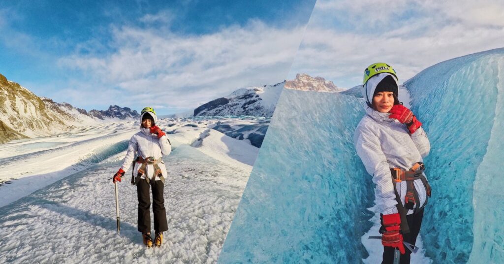 【冰島冰川健行】超過10公里的冰川體驗(Glacier Hiking)，尋覓水晶藍冰洞！裝備/行程/活動紀錄。