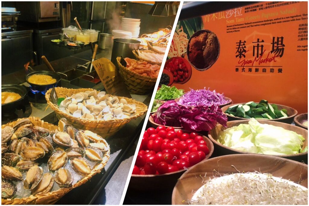 【台北信義美食】晶華酒店泰市場Spice Market ，泰式生食級海鮮吃到飽！(含菜單/價格)