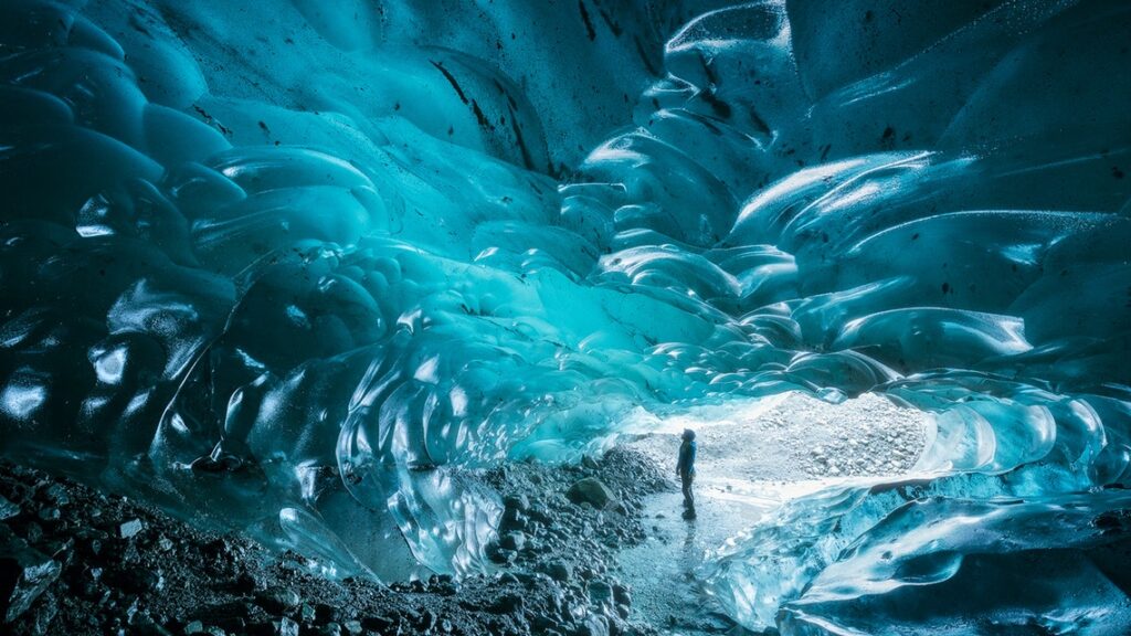 Troll Blue Ice Cave Glacier Hike 4