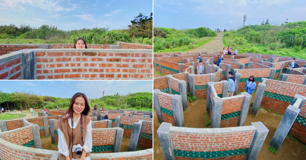 【新北景點】老梅迷宮，大小孩都愛的復古紅磚，週末沿著北海岸玩吧！(交通/附近景點)