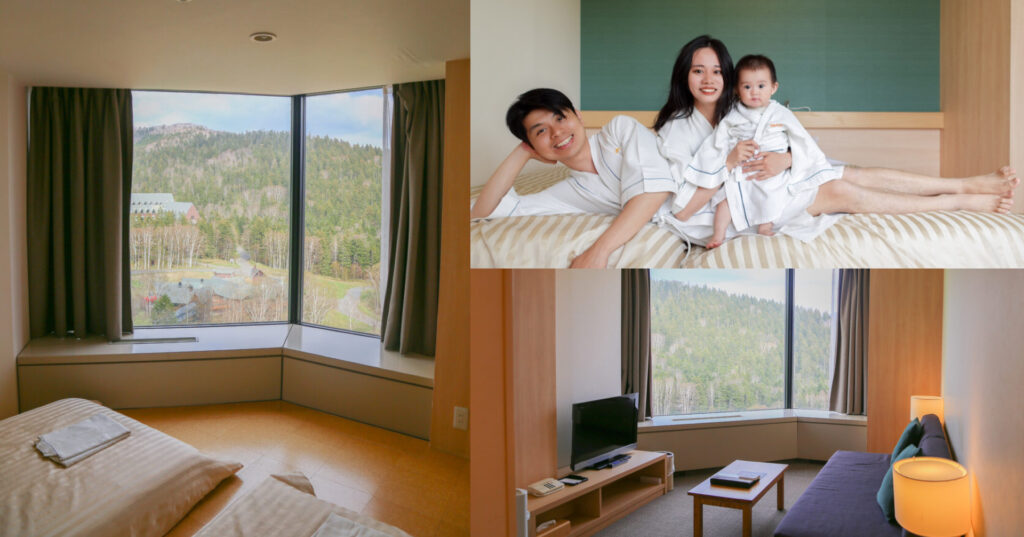 【北海道住宿】星野度假村房間開箱！The Tower 家庭房移動式矮床，浪漫針葉林。
